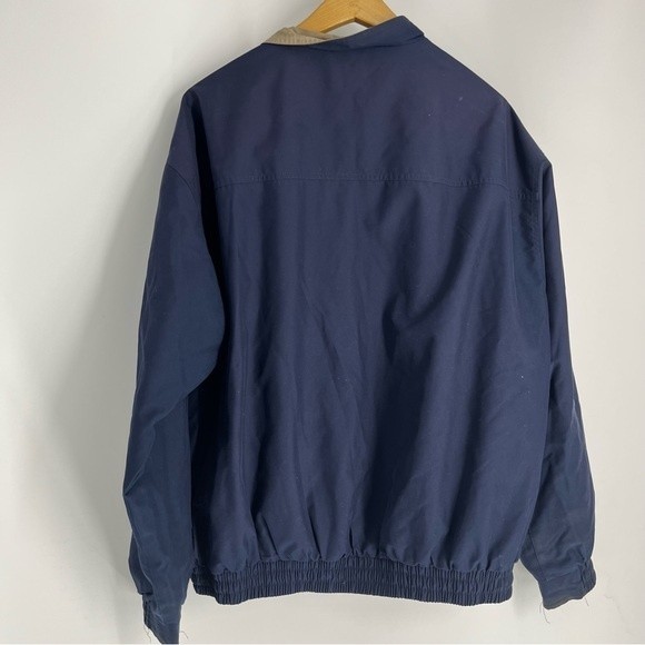 Nike Golf Coat Mens XL Navy Blue Vintage Long Sleeve Zip Uo Polyester Jacket - Picture 6 of 8